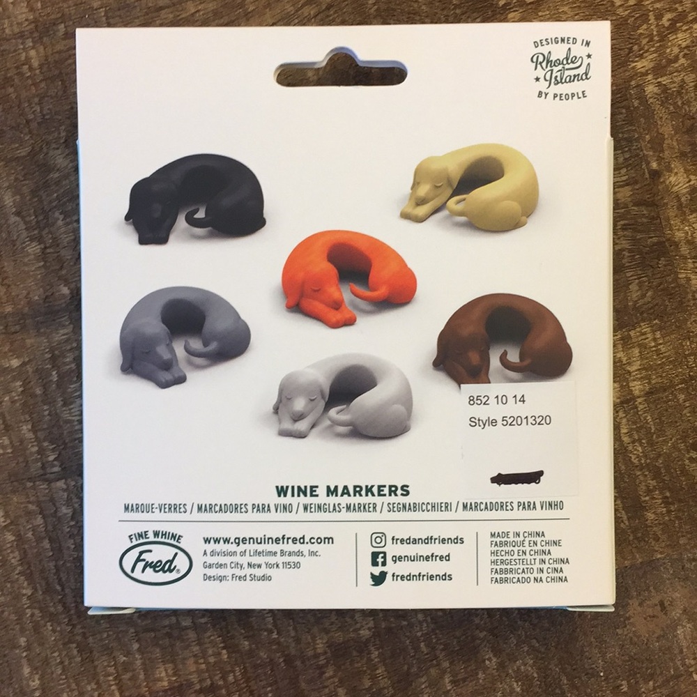 Dachshund Wine markers - Picture 2 of 3
